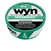 Spearmint Wyn Bolsas de Nicotina 6mg